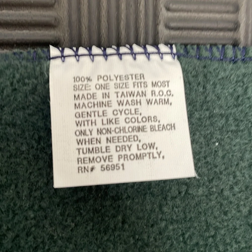 North Crest blue and green scarf